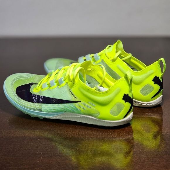 Nike Zoom Victory Waffle 5 Track Running Shoes Volt Black AJ0846-702 women’s 6.5 - Picture 6 of 16